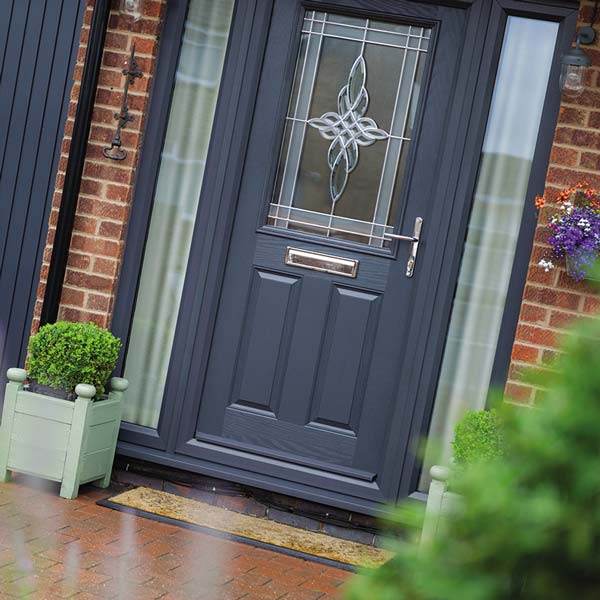 grey composite door
