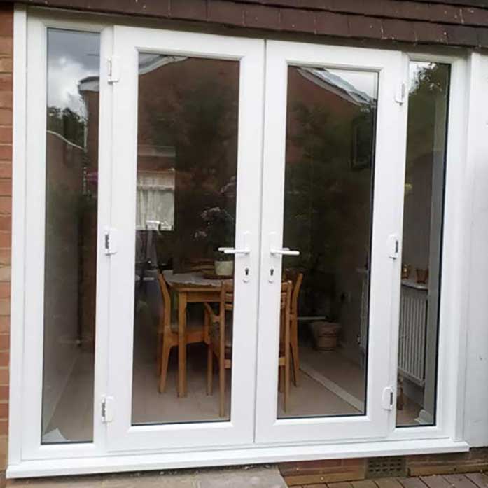 French Doors with Side Panels