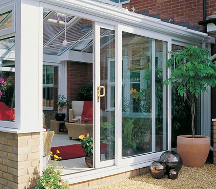 White Patio Doors