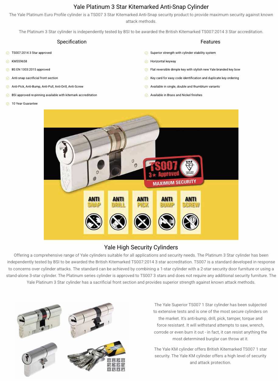composite door cylinders